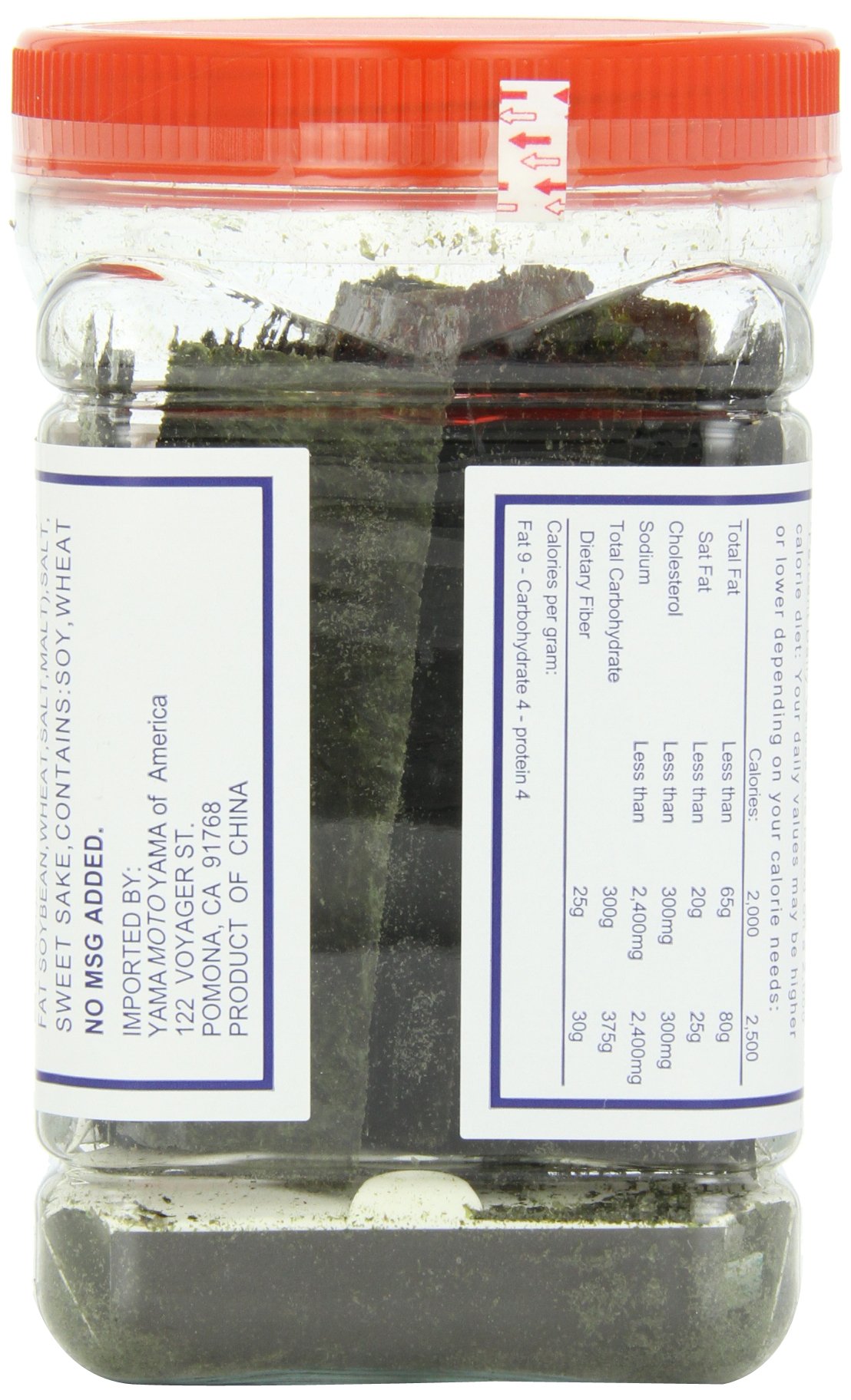 Amazon.com: Yamamotoyama Teriyaki Nori Seaweed Hot and Spicy, 0.7